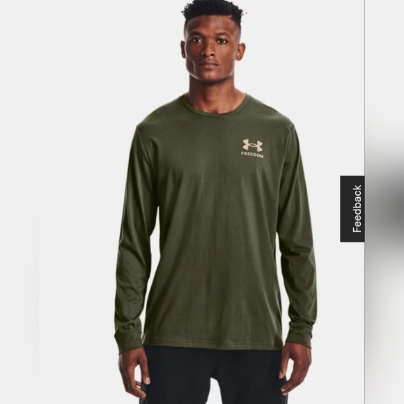 Under Armour Freedom Long Sleeve Tshirt - Picture 2 of 2